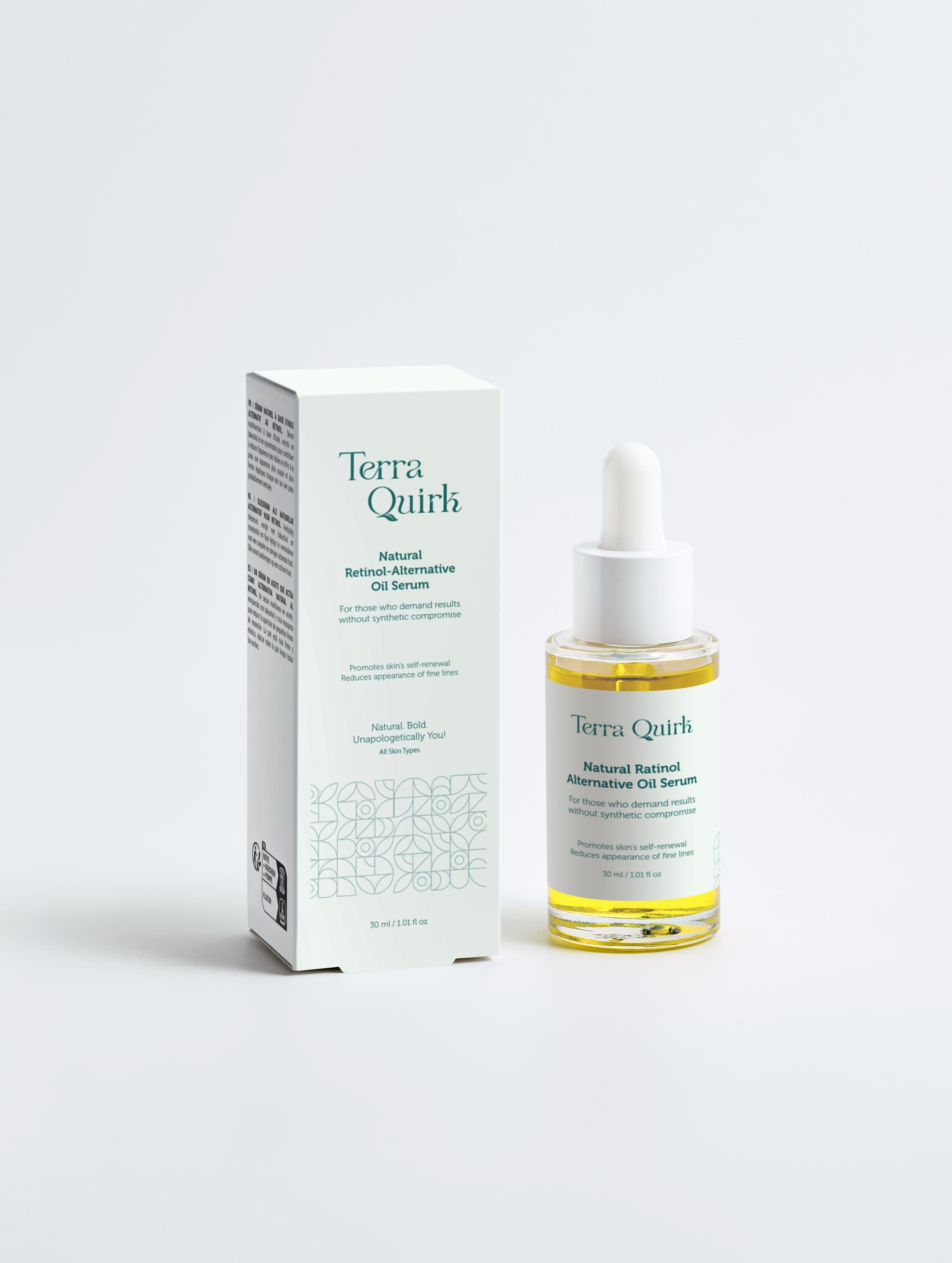 Natural Retinol Alternative Oil Serum, Terra Quirk