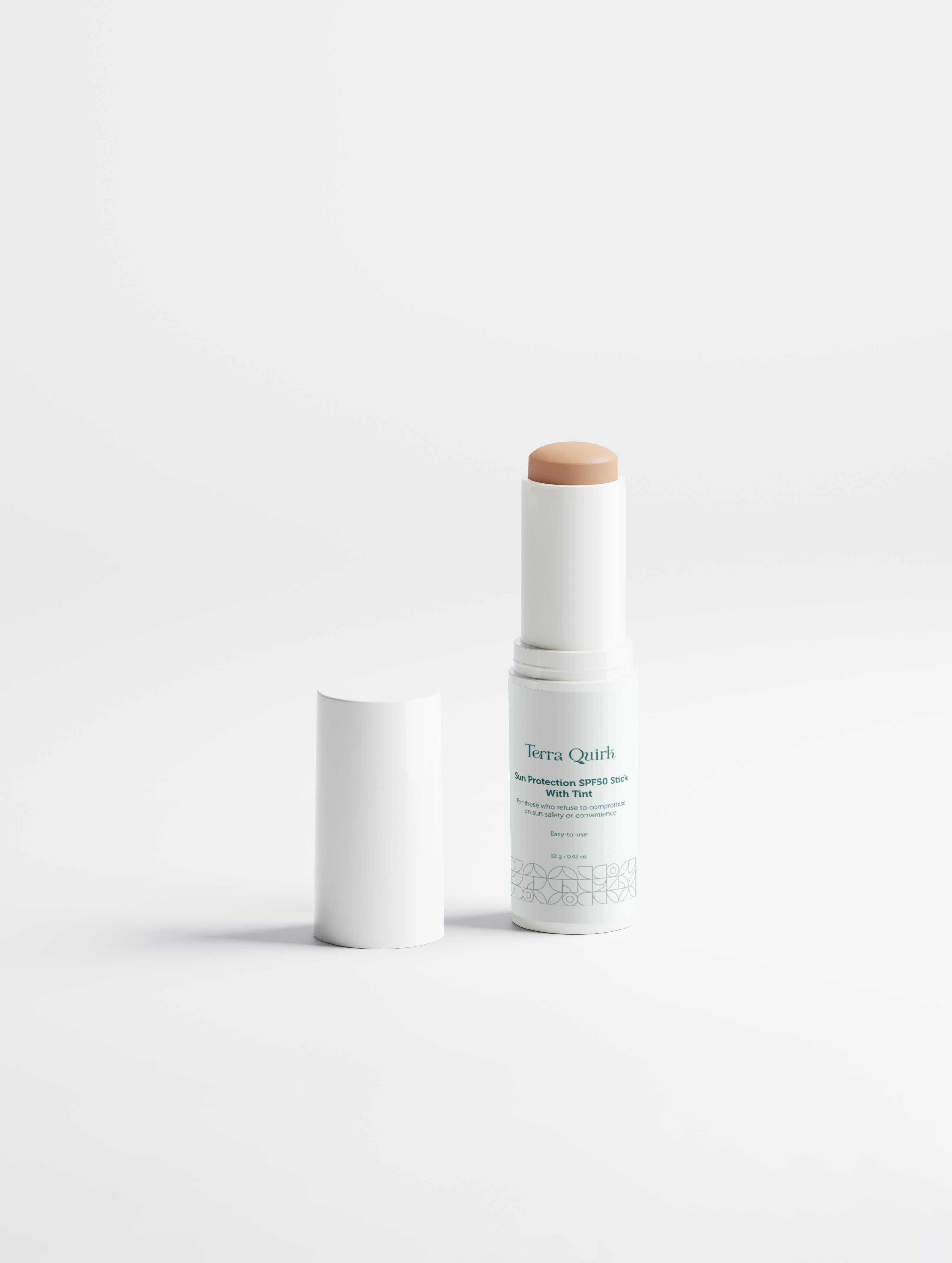 Sun Protection SPF50 Stick, with tint, Terra Quirk