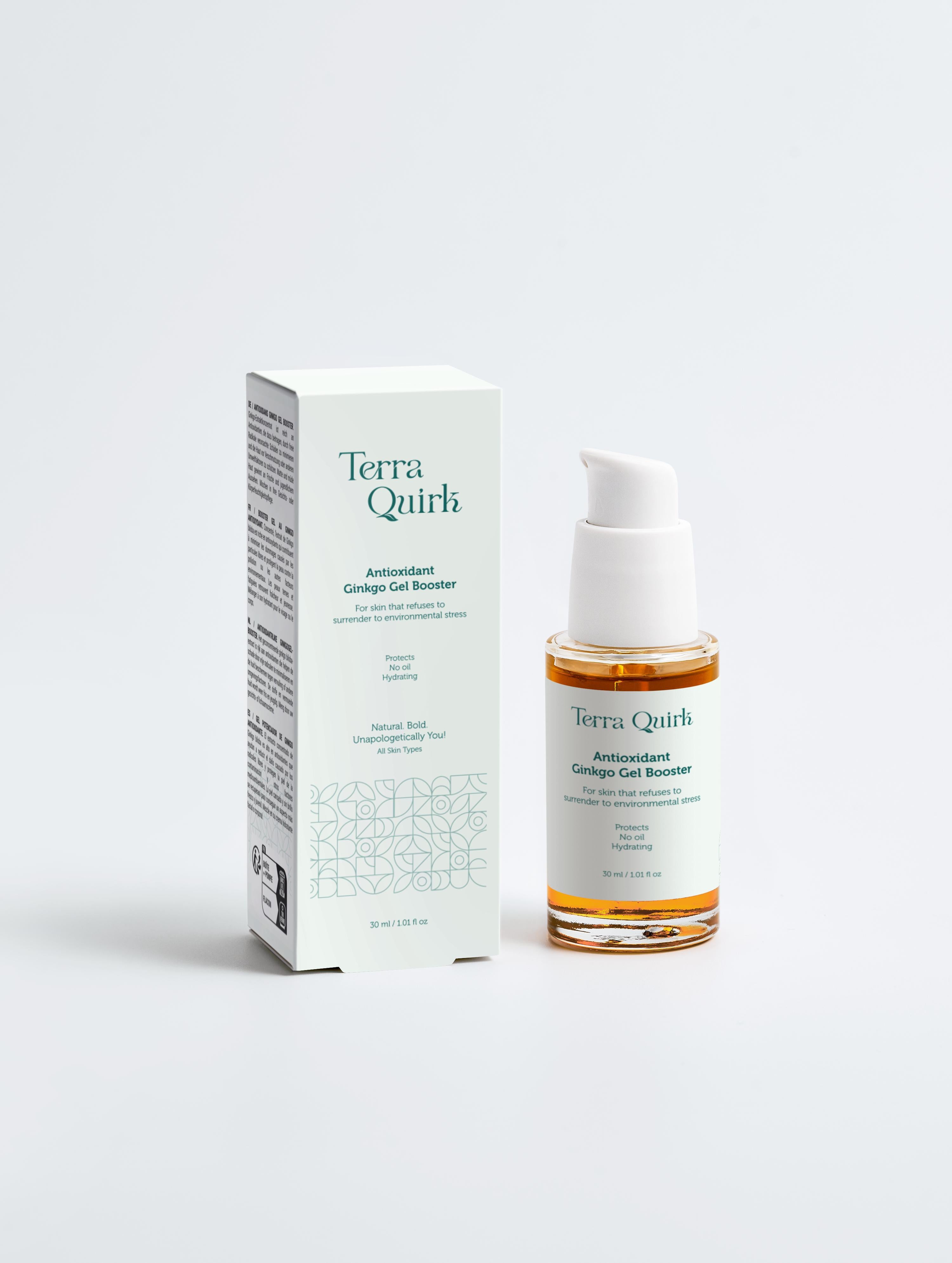Antioxidant Ginkgo Gel Booster, Terra Quirk