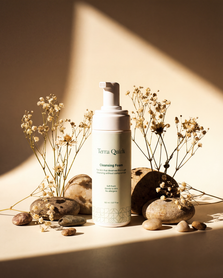 Cleansing Foam with Rose Water (Sulfate-Free)