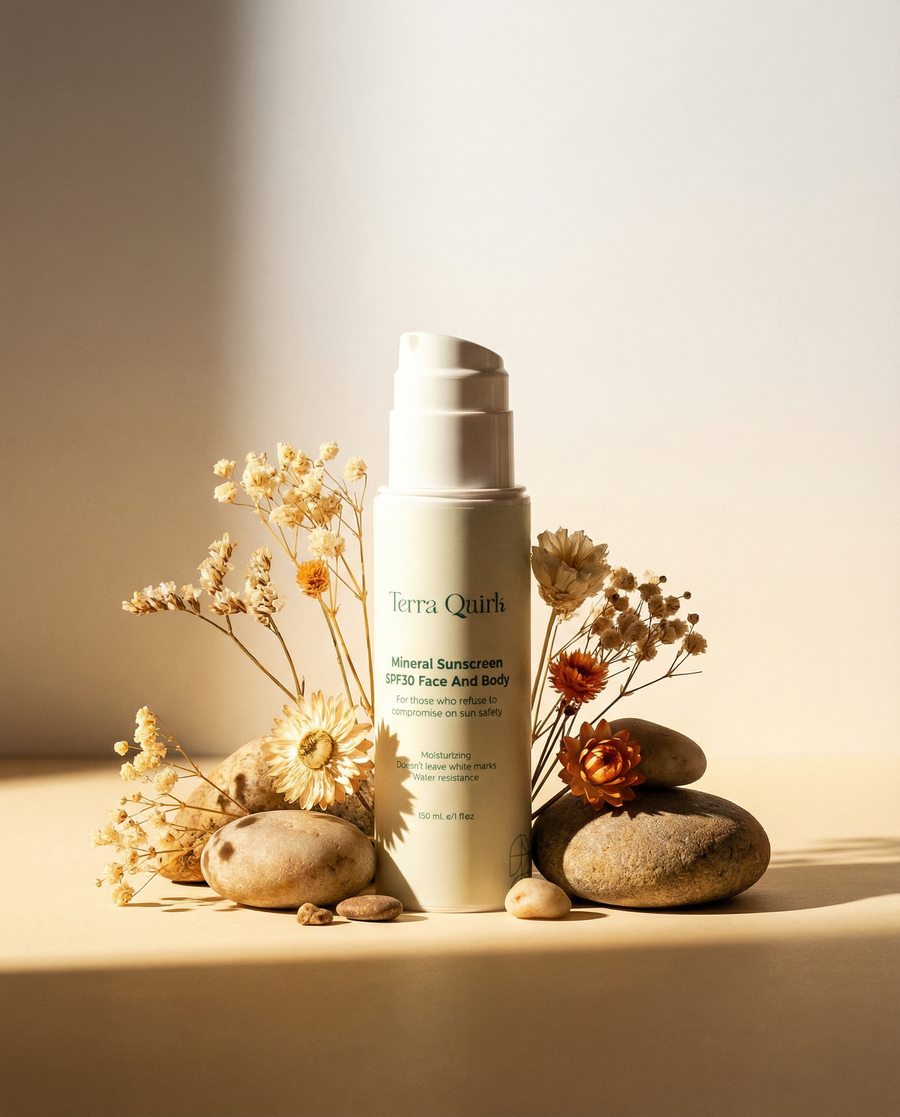 Mineral Sunscreen SPF30 for Face & Body, no tint