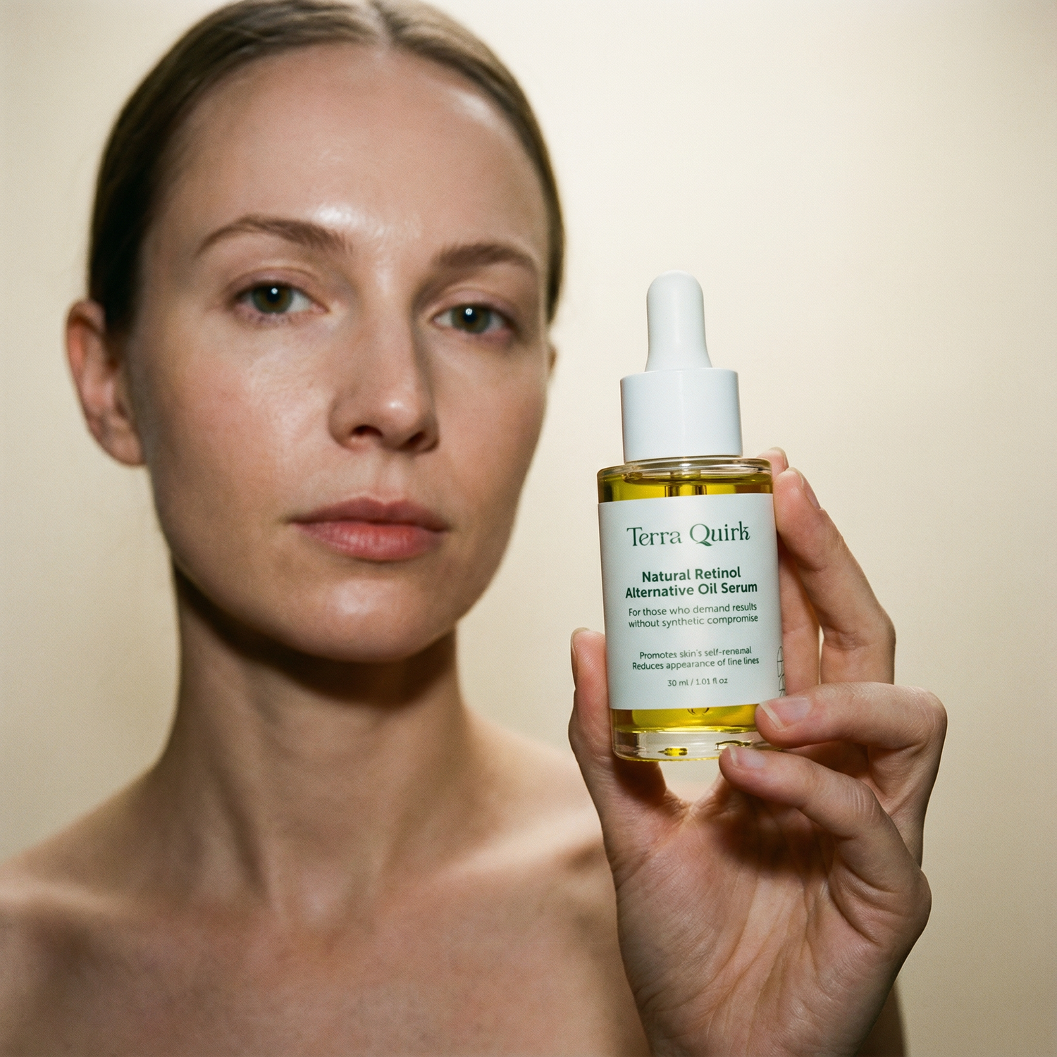 Natural Retinol Alternative Oil Serum with Bakuchiol