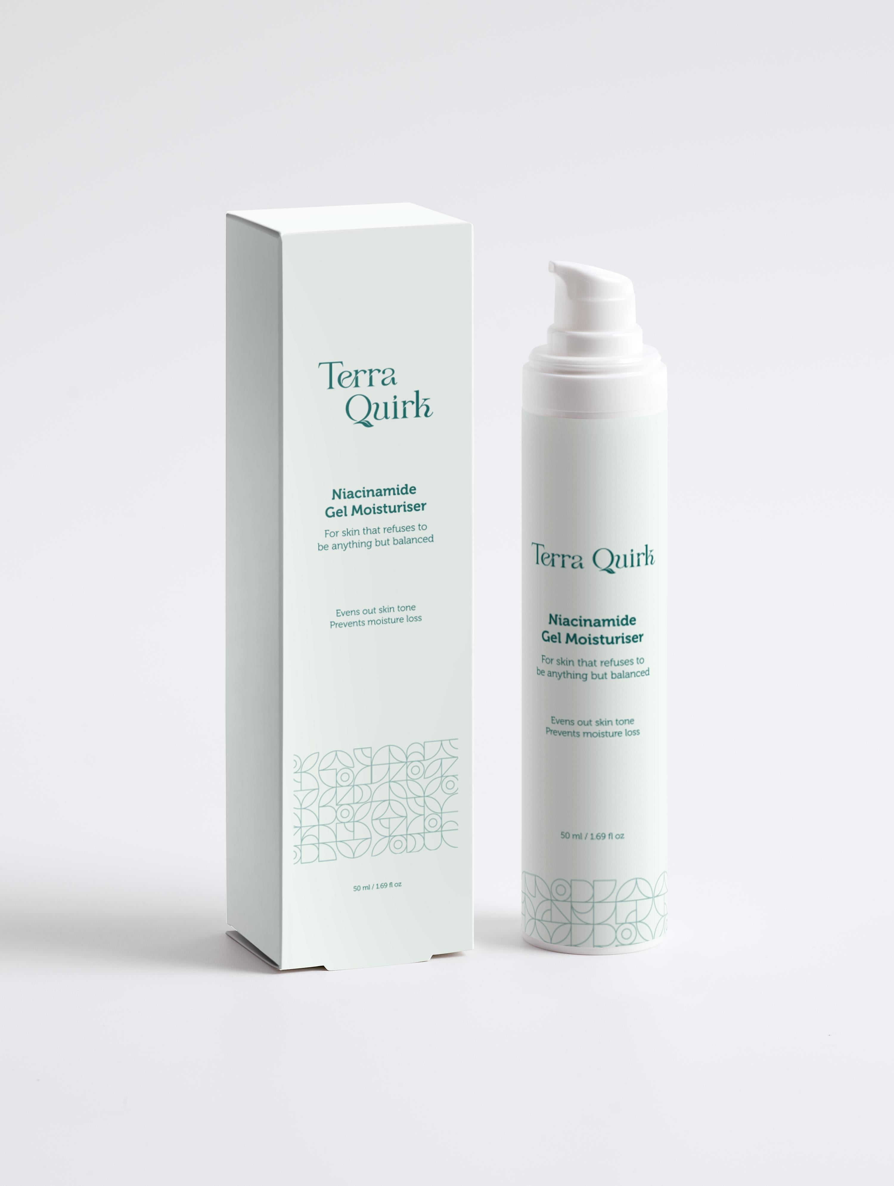 Niacinamide Gel Moisturiser, Terra Quirk