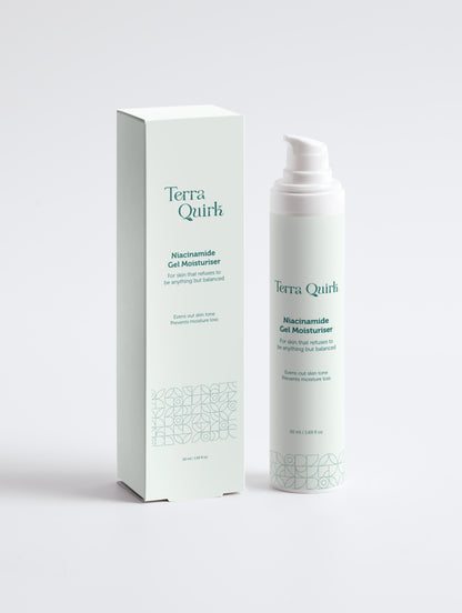 Niacinamide Gel Moisturiser, Terra Quirk