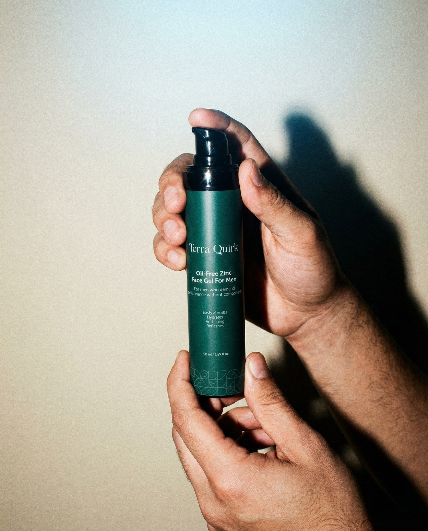 Oil-Free Zinc Face Gel for Men