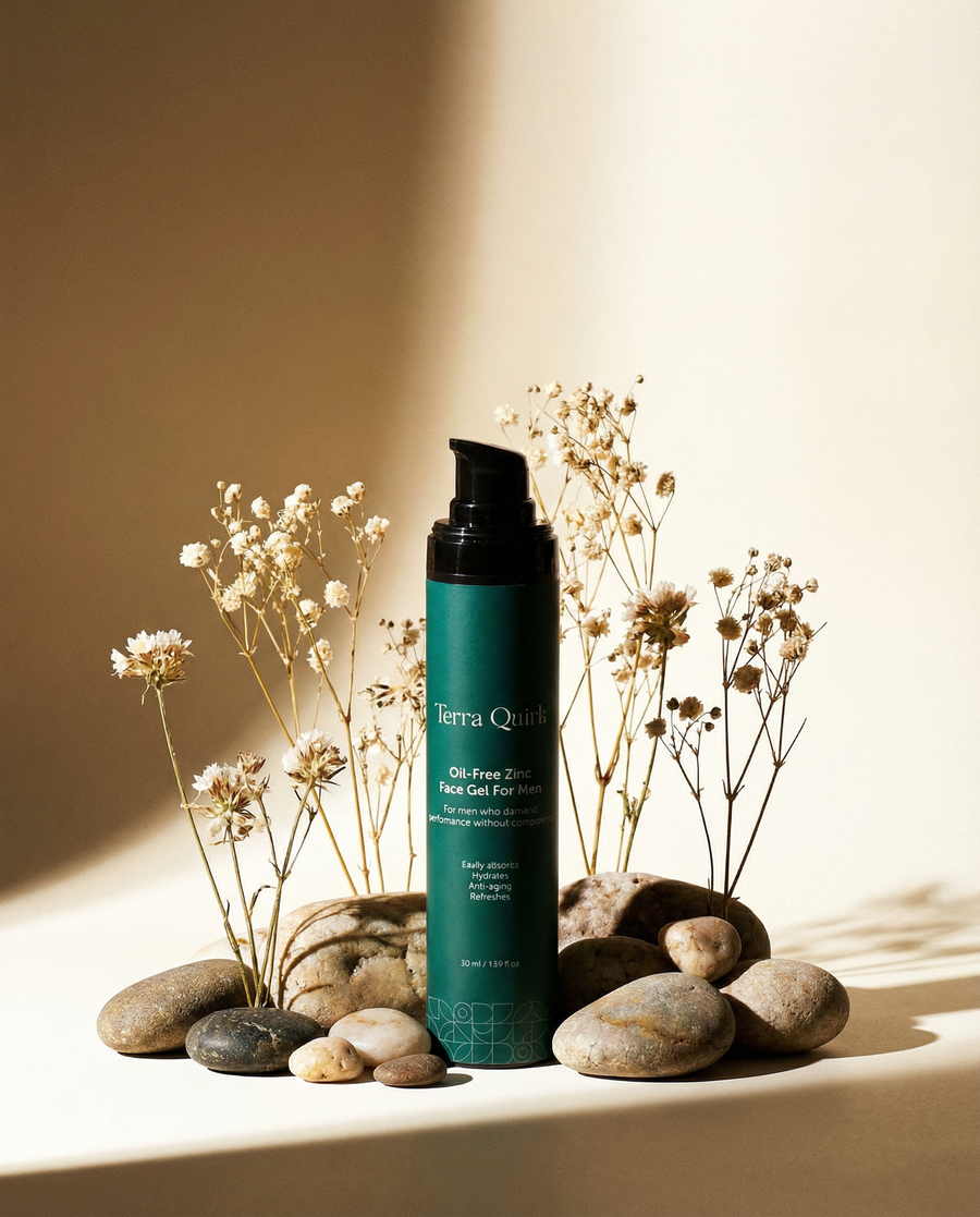 Oil-Free Zinc Face Gel for Men
