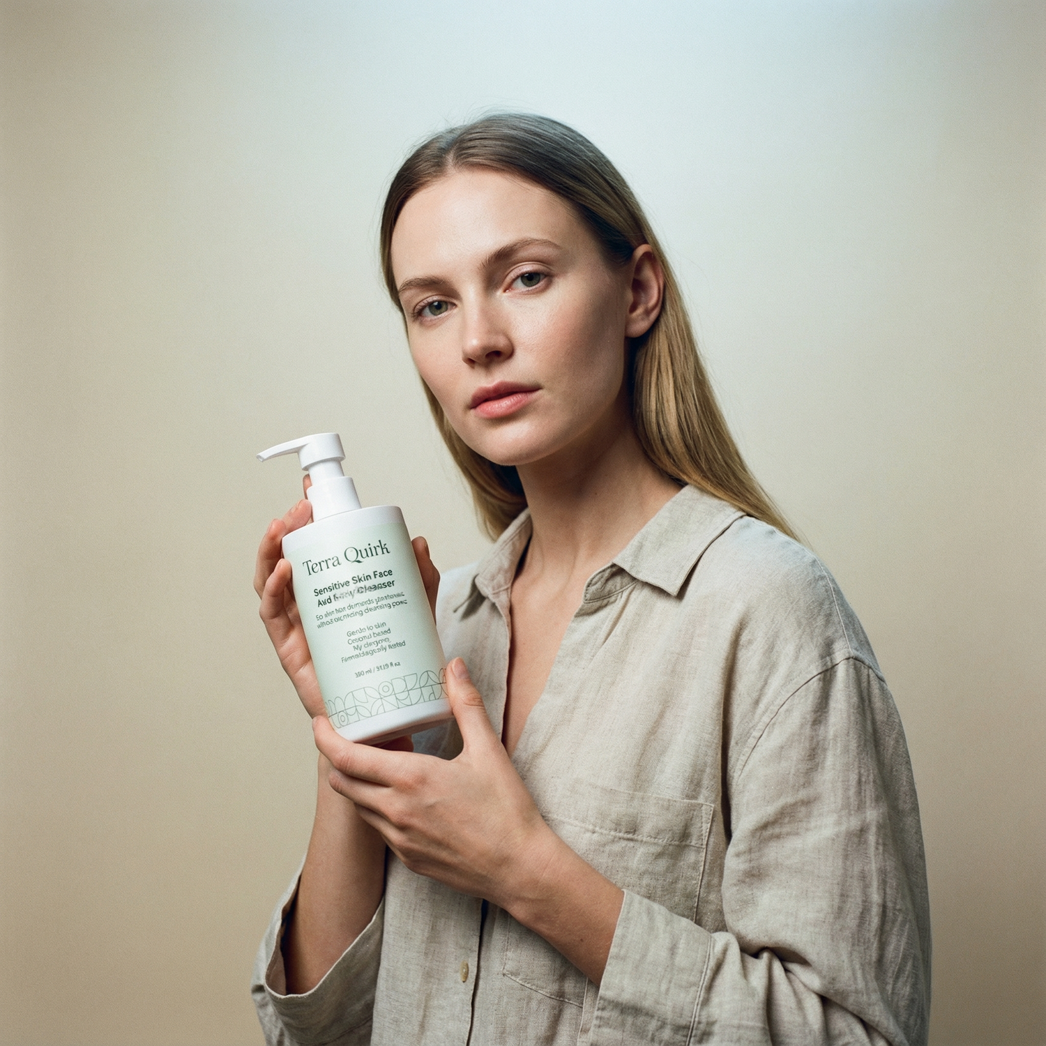 Sensitive Skin Face &amp; Body Cleanser with Linden &amp; Jasmine