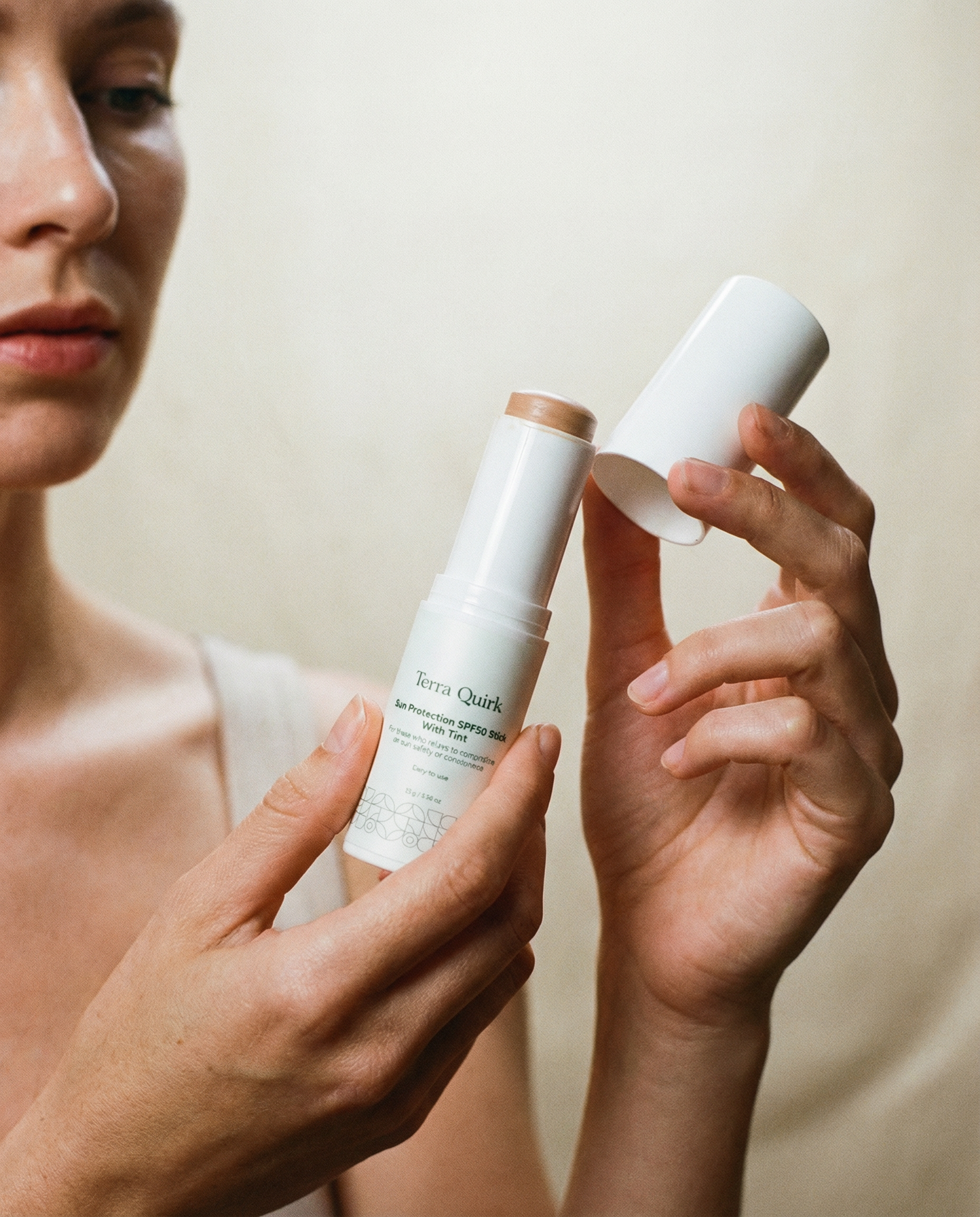 Tinted Mineral SPF 50 Face Stick with Zinc Oxide – Terra Quirk